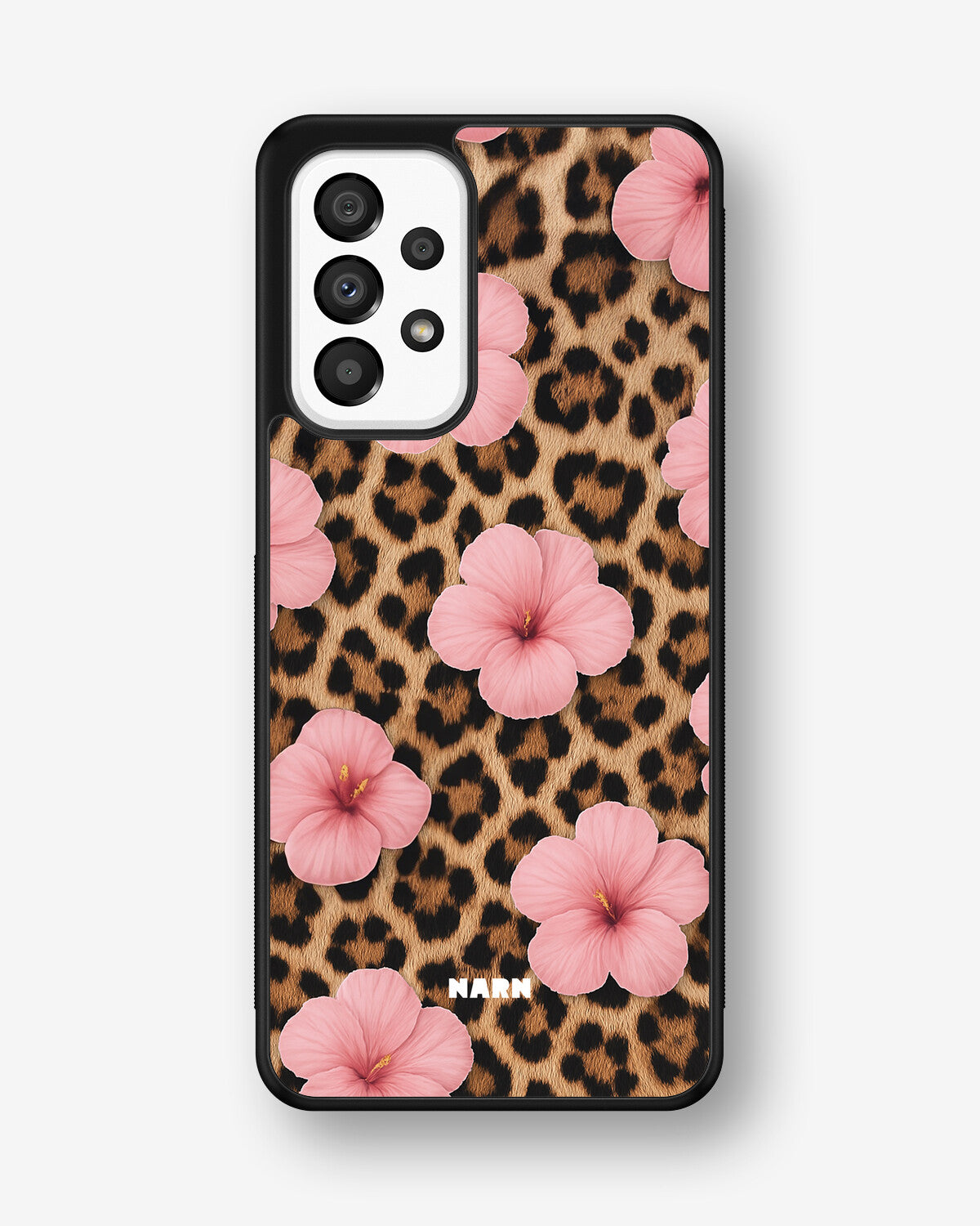 Samsung Galaxy A33 5G Hard Case – Leopard Flower - View 1