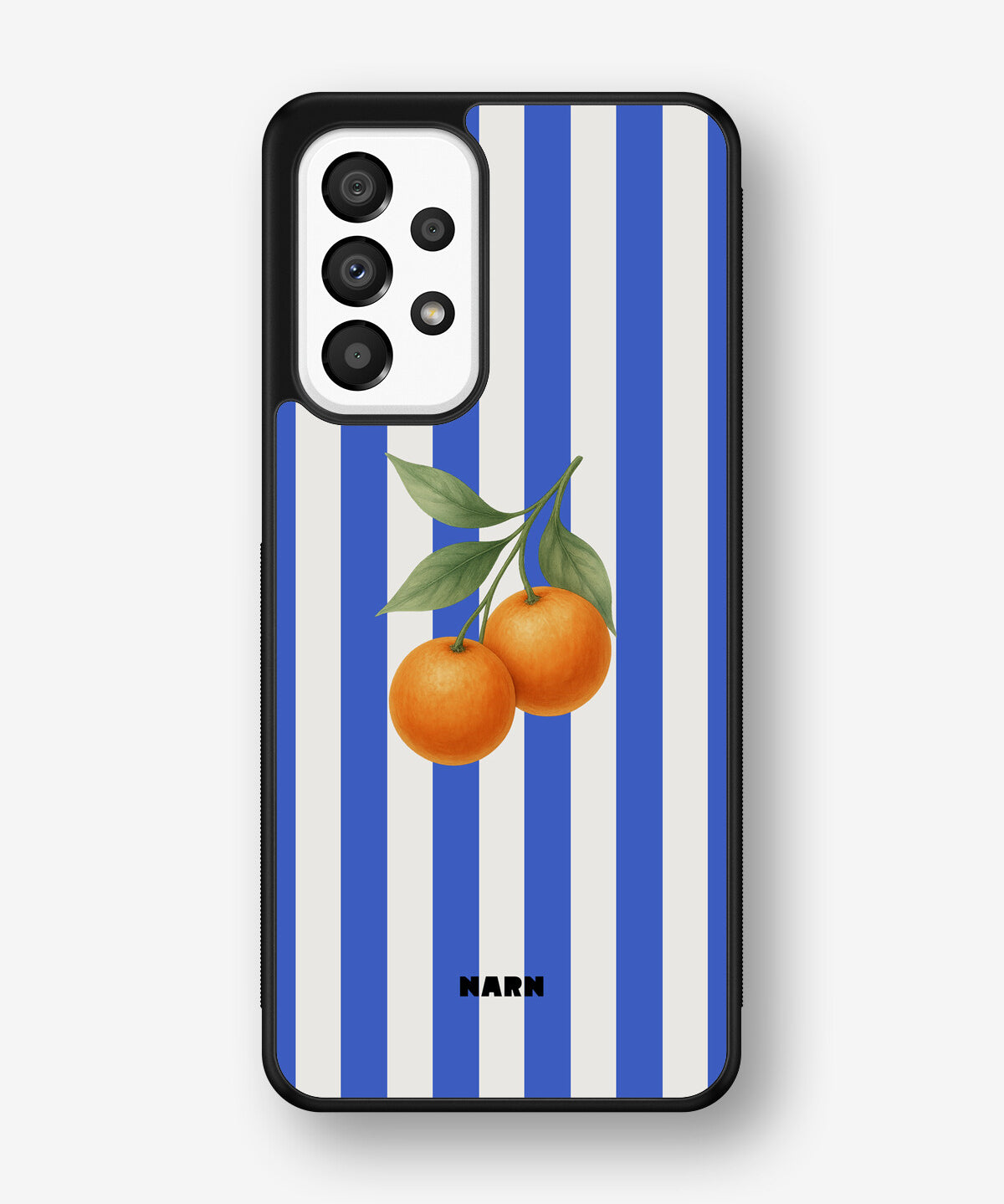Samsung Galaxy A33 5G Hard Case – Orange Stripes - View 1