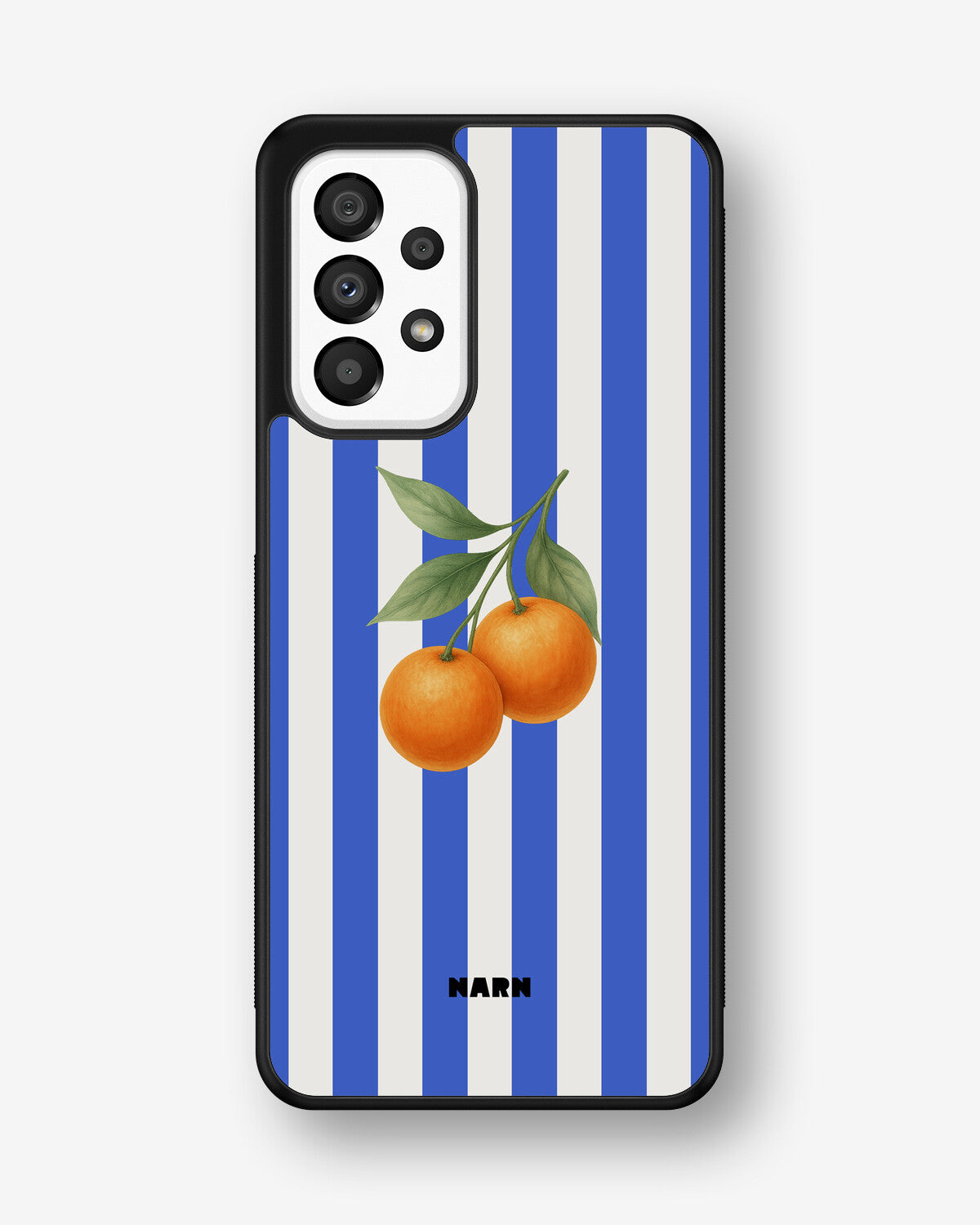 Samsung Galaxy A33 5G Hard Case – Orange Stripes - View 1