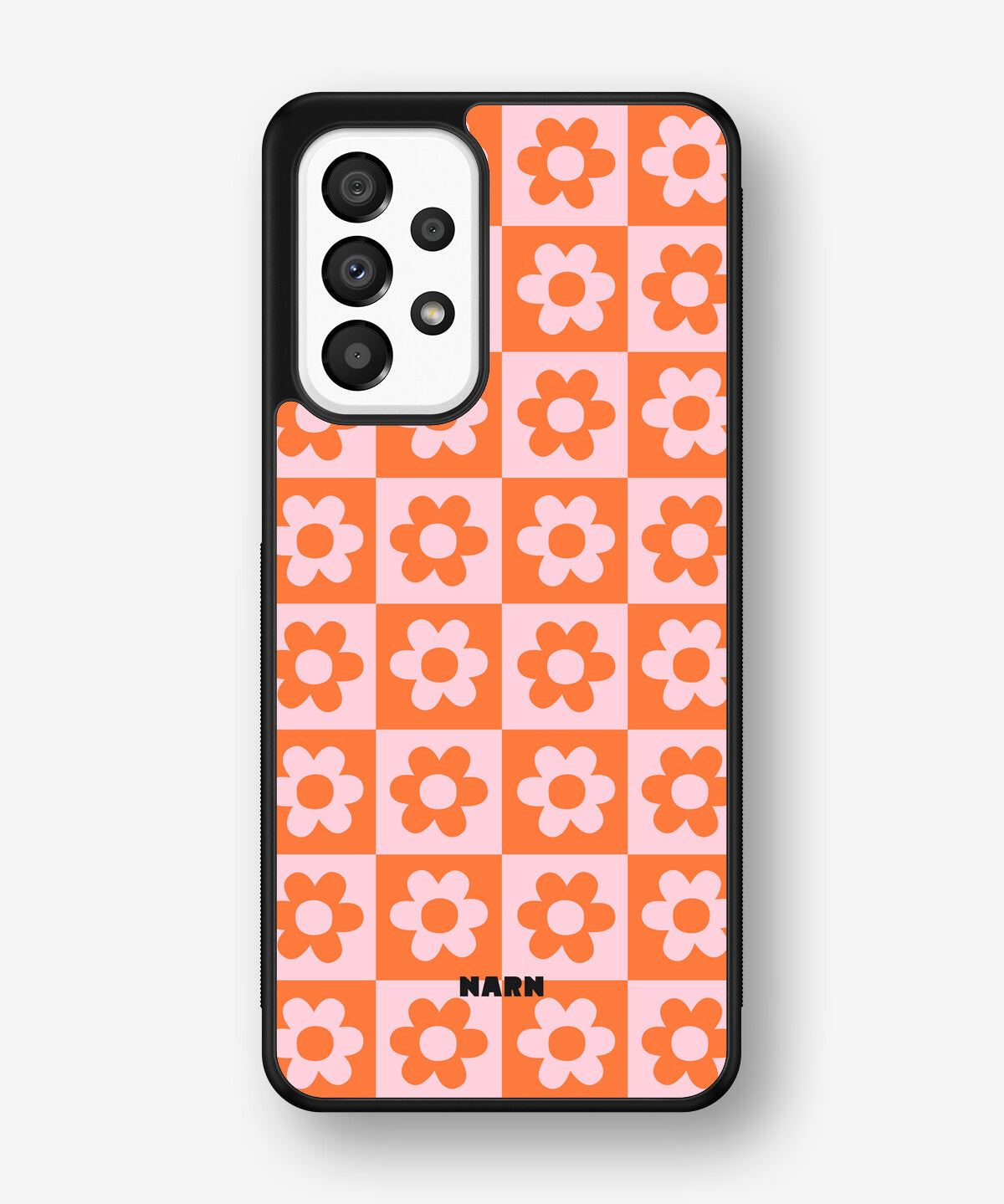 Samsung Galaxy A33 5G Hard Case – Peach Petals - View 1