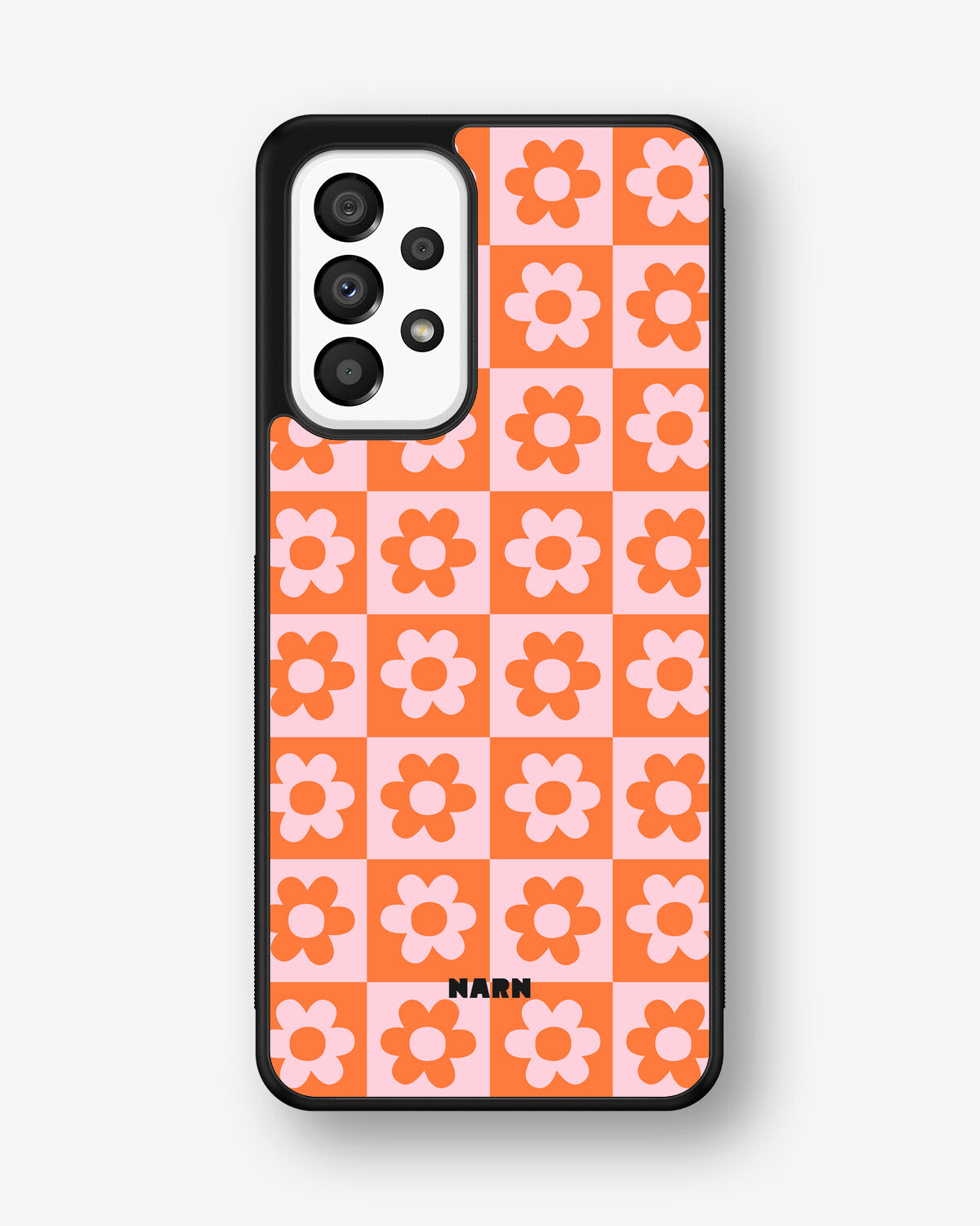 Samsung Galaxy A33 5G Hard Case – Peach Petals - View 1