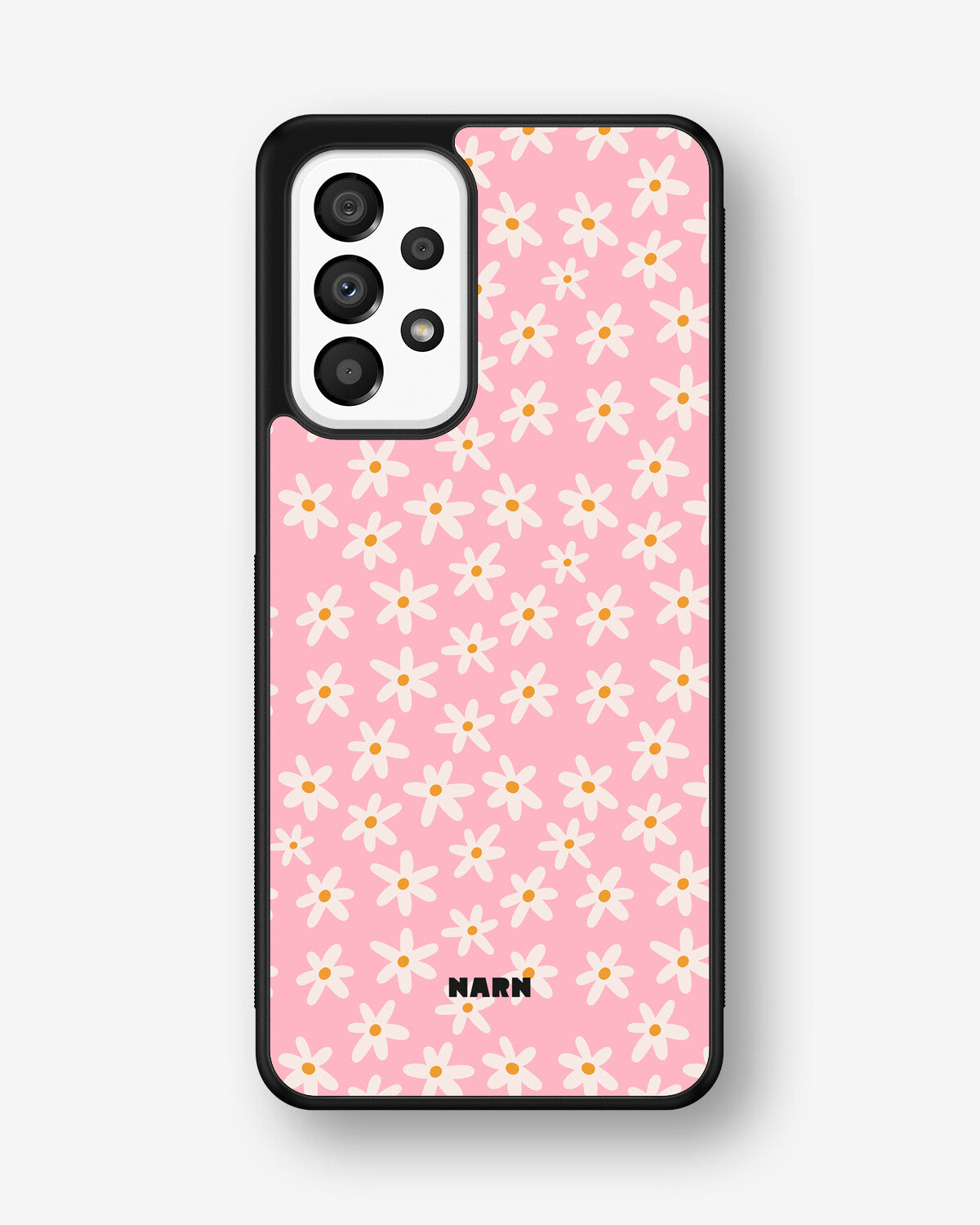 Samsung Galaxy A33 5G Hard Case – Pink Daisy - View 1