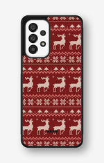 Samsung Galaxy A33 5G Hard Case – Reindeer Knit - View 1