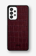 Samsung Galaxy A33 5G Hard Case – Rouge Croc - View 1