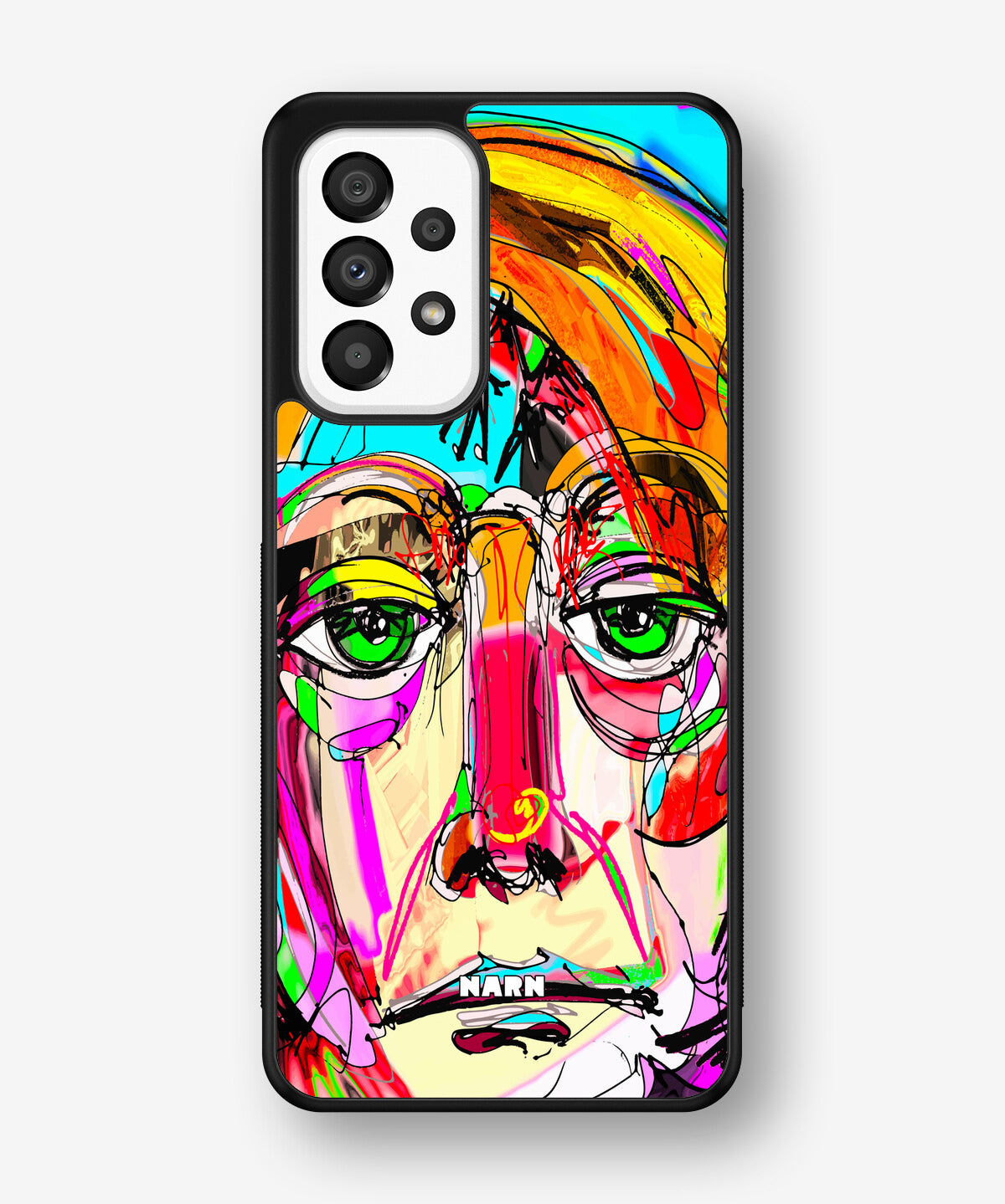Samsung Galaxy A33 5G Hard Case – Abstract Portrait - View 1