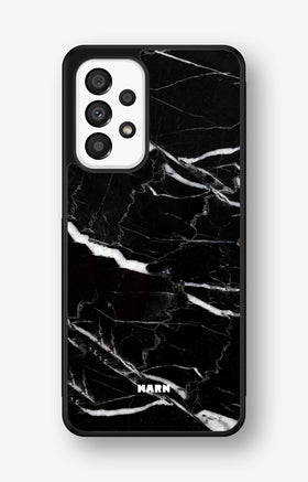 Samsung Galaxy A33 5G Hard Case – Black Marble - View 1