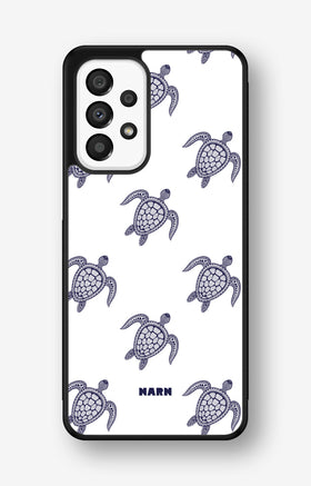 Samsung Galaxy A33 5G Hard Case – Blue Turtles - View 1