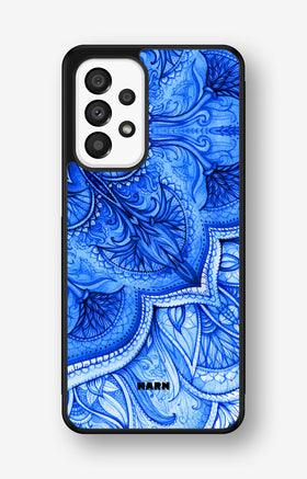 Samsung Galaxy A33 5G Hard Case – Blue Vintage - View 1
