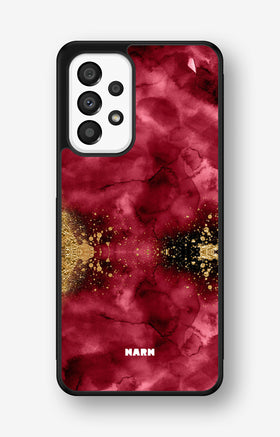Samsung Galaxy A33 5G Hard Case – Burgendy Shimmer - View 1