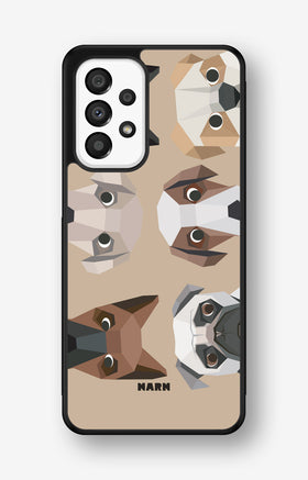 Samsung Galaxy A33 5G Hard Case – Cute Dogs - View 1