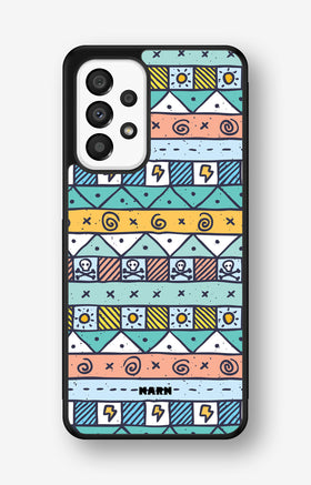 Samsung Galaxy A33 5G Hard Case – Cute Pattern - View 1