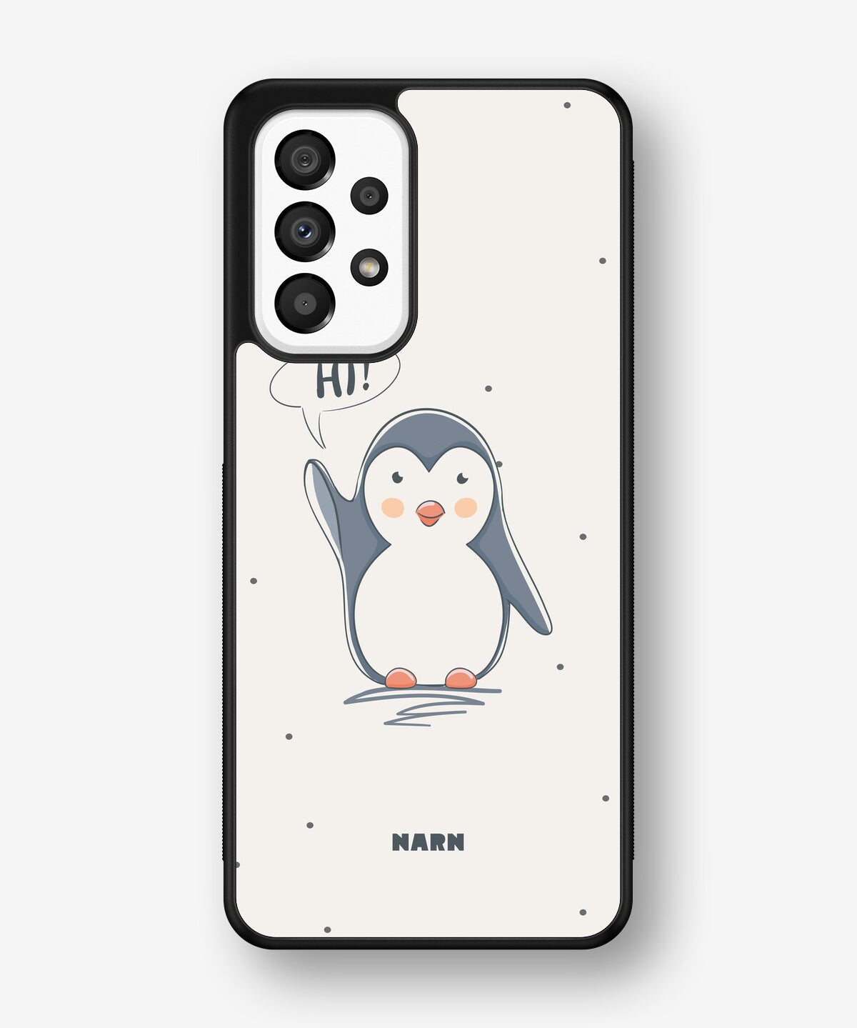 Samsung Galaxy A33 5G Hard Case – Cute Penguin - View 1