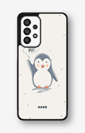 Samsung Galaxy A33 5G Hard Case – Cute Penguin - View 1