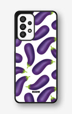 Samsung Galaxy A33 5G Hard Case – Eggplant Pattern - View 1