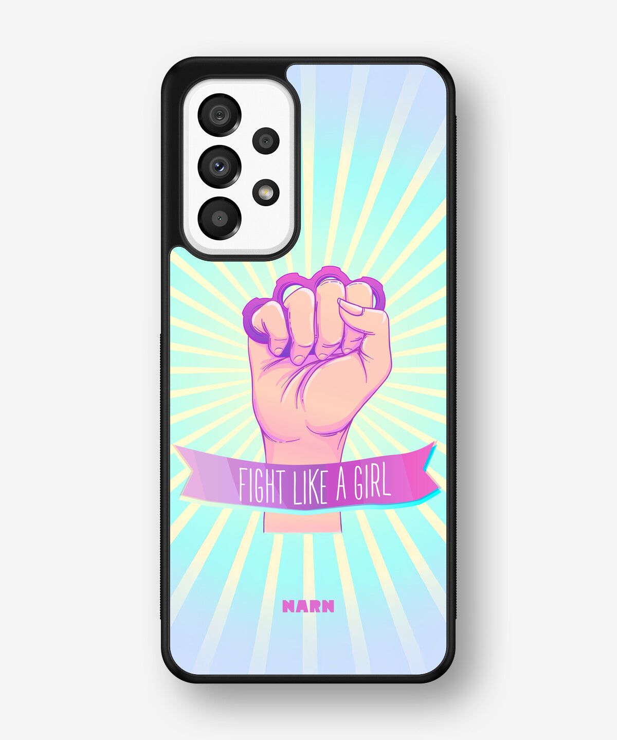 Samsung Galaxy A33 5G Hard Case – Fight Like A Girl - View 1