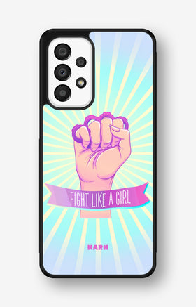 Samsung Galaxy A33 5G Hard Case – Fight Like A Girl - View 1