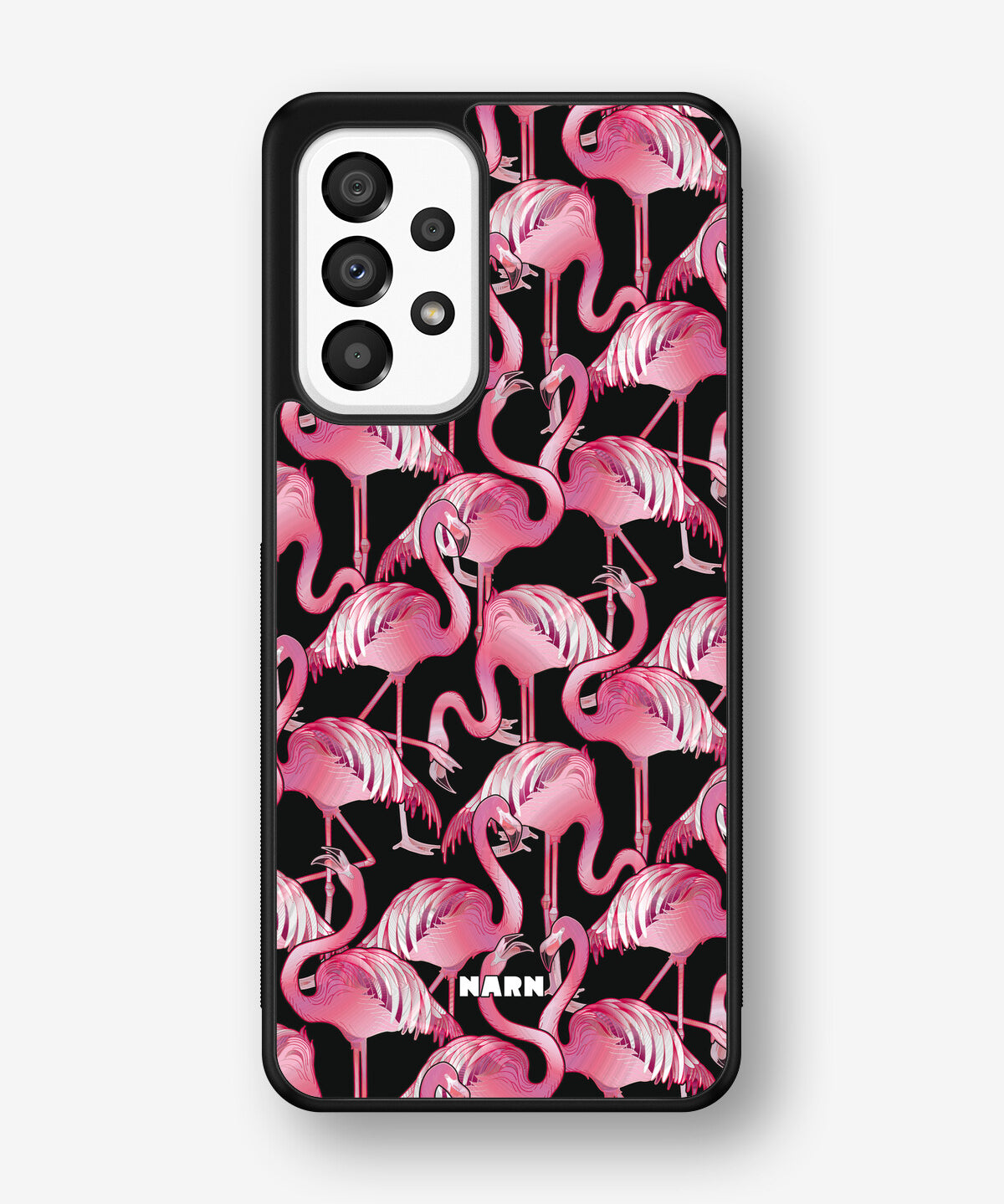 Samsung Galaxy A33 5G Hard Case – Flamingos - View 1