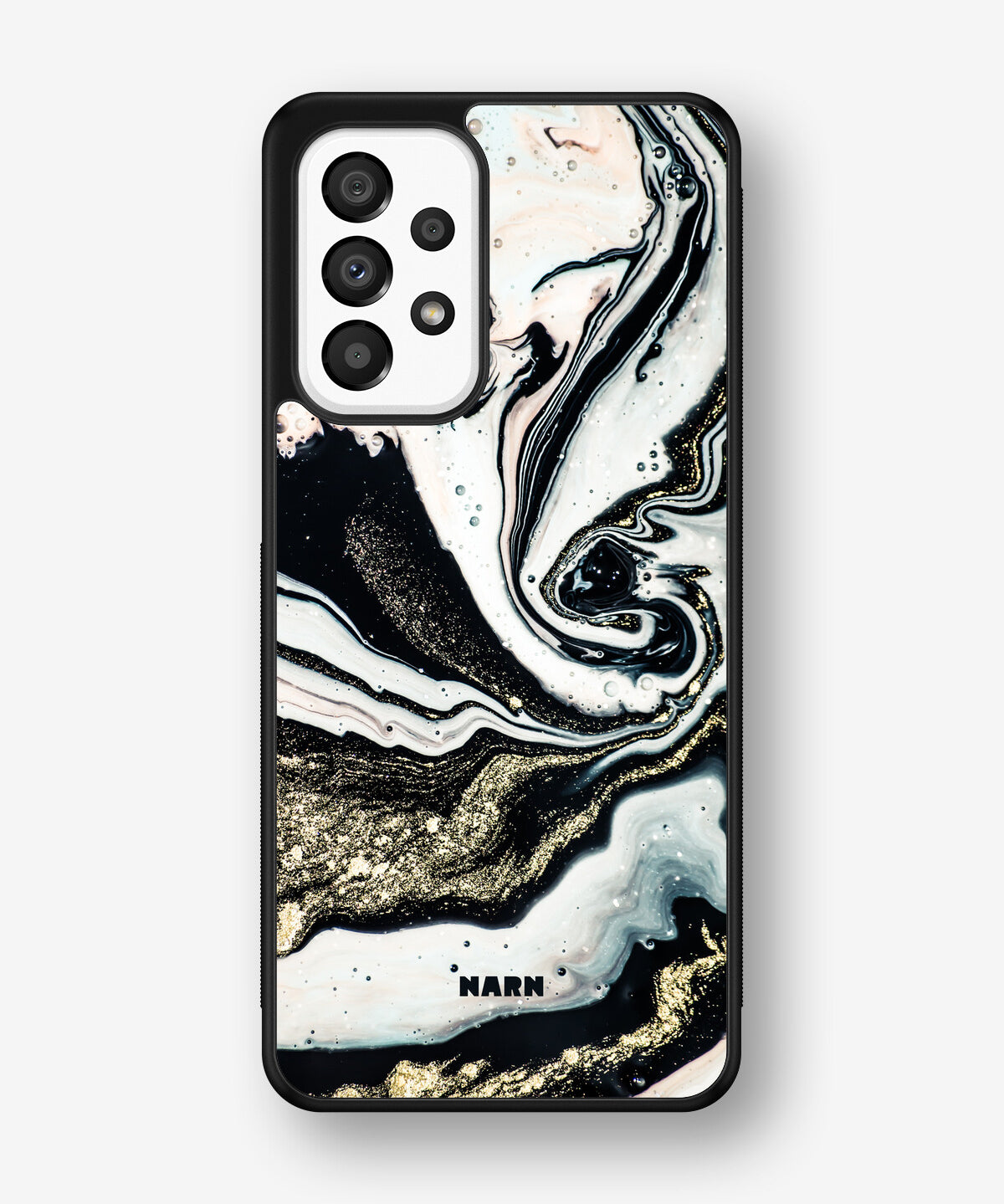 Samsung Galaxy A33 5G Hard Case – Golden Swirl - View 1
