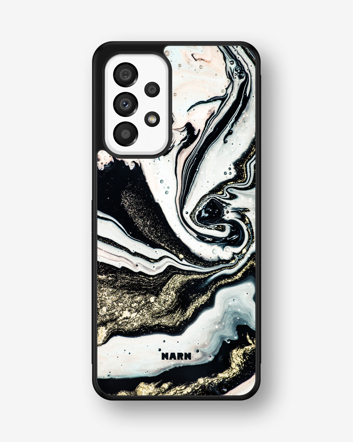 Samsung Galaxy A33 5G Hard Case – Golden Swirl - View 1