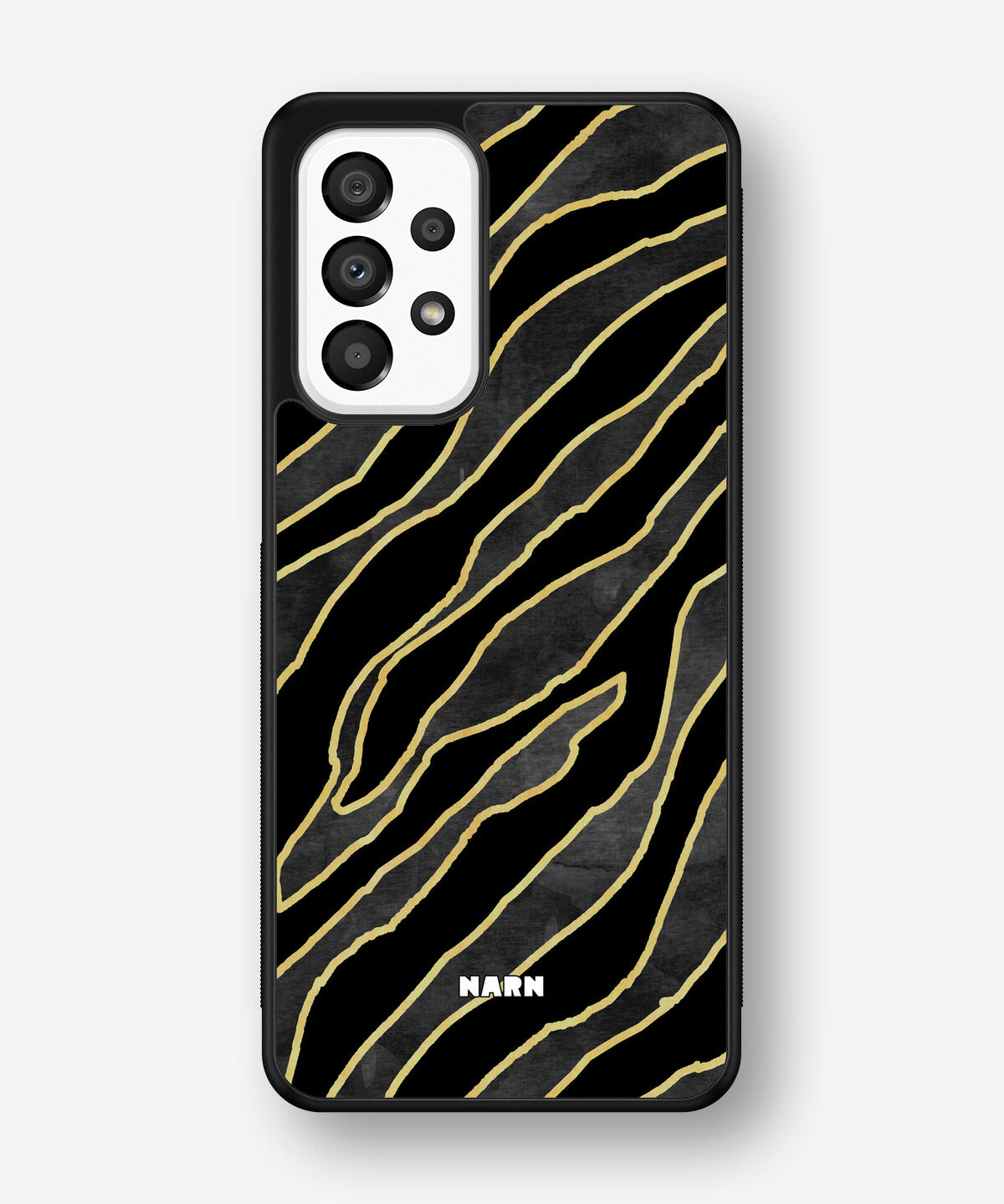 Samsung Galaxy A33 5G Hard Case – Golden Zebra - View 1