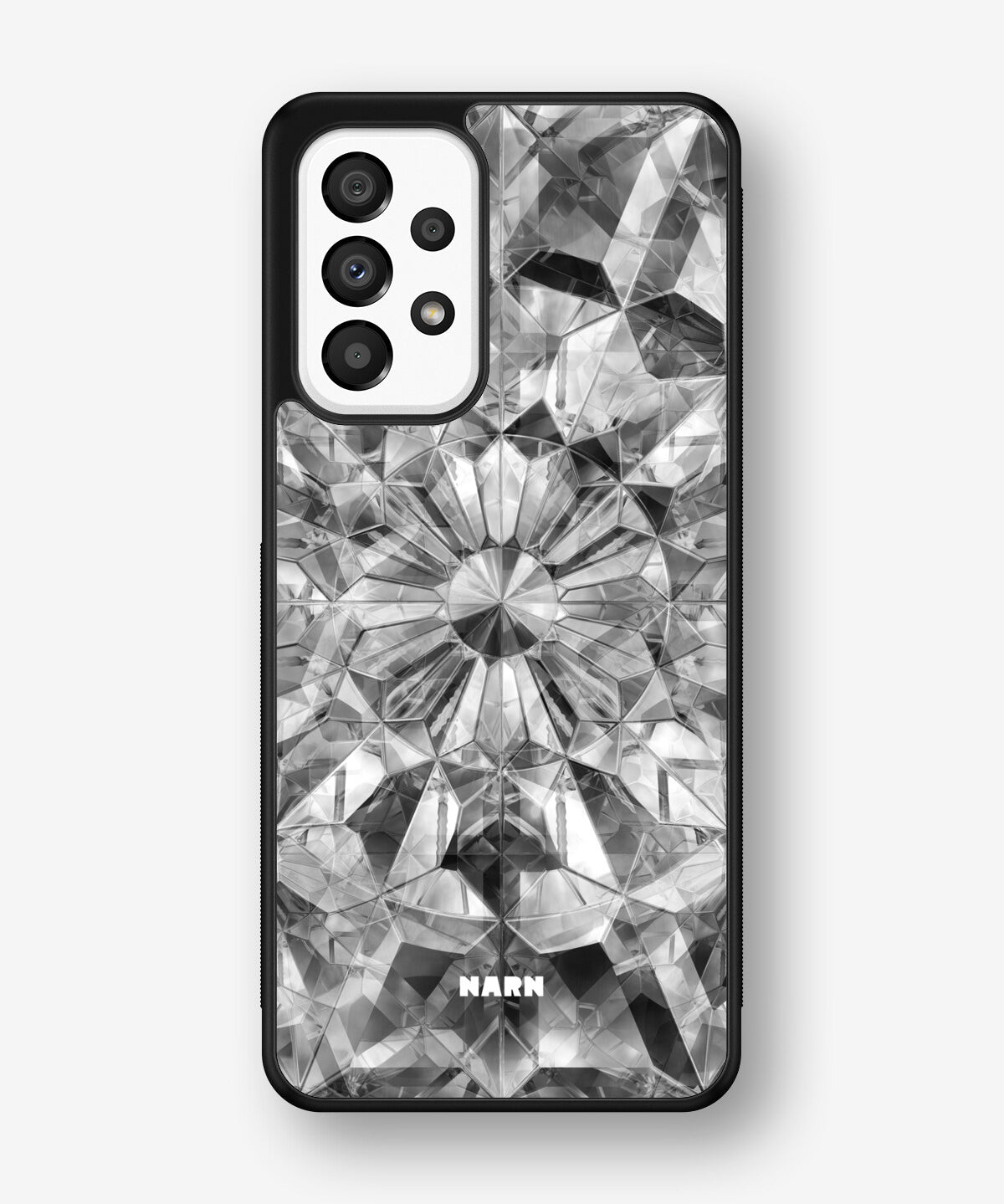 Samsung Galaxy A33 5G Hard Case – Grey Crystals - View 1