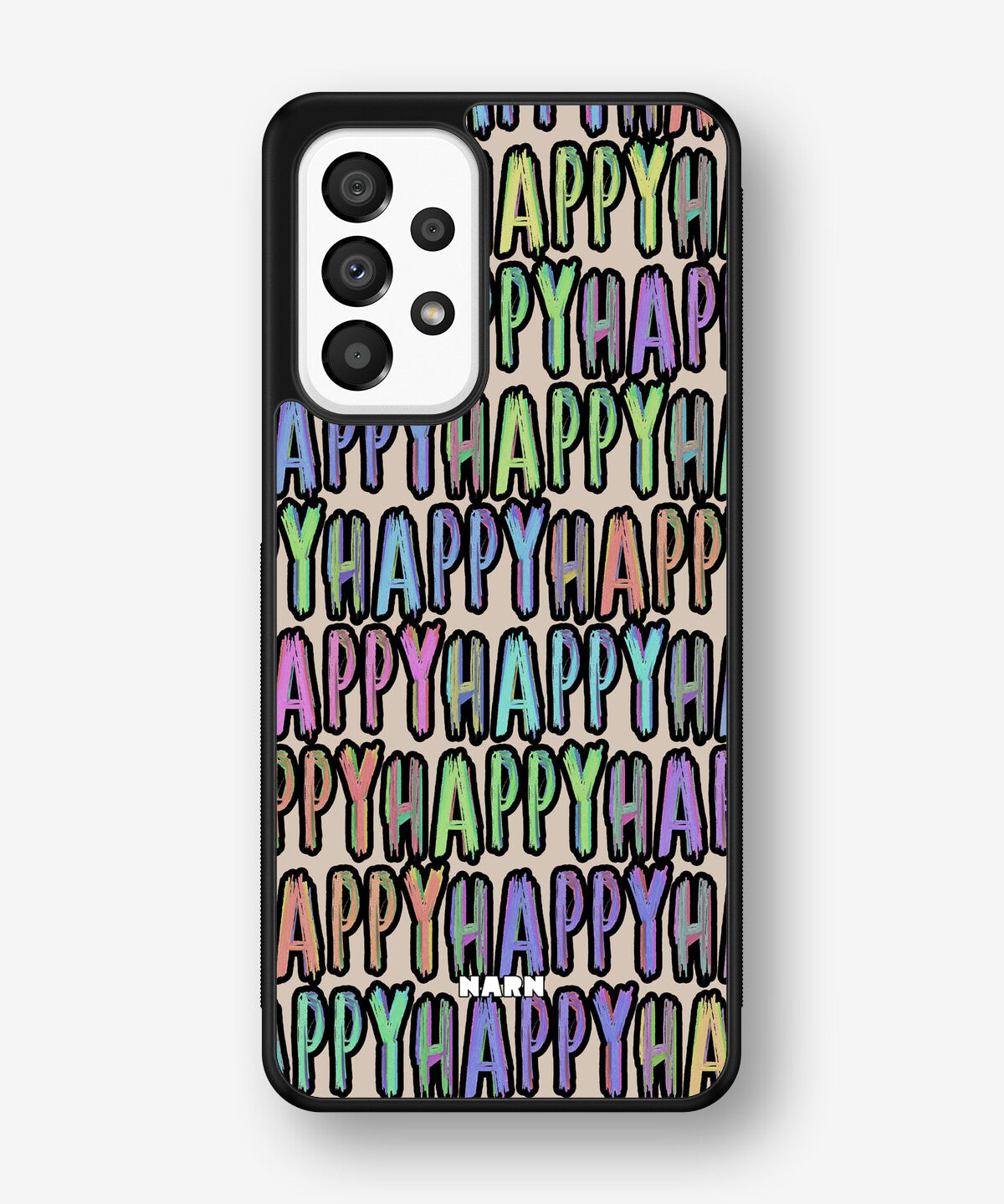 Samsung Galaxy A33 5G Hard Case – Happy - View 1