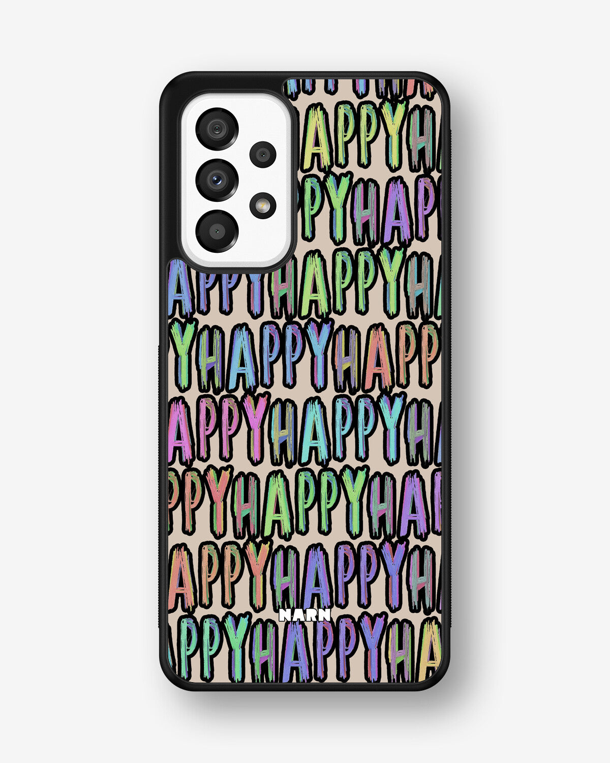 Samsung Galaxy A33 5G Hard Case – Happy - View 1