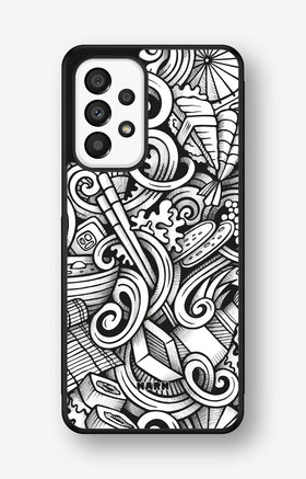 Samsung Galaxy A33 5G Hard Case – Japanese Pattern - View 1