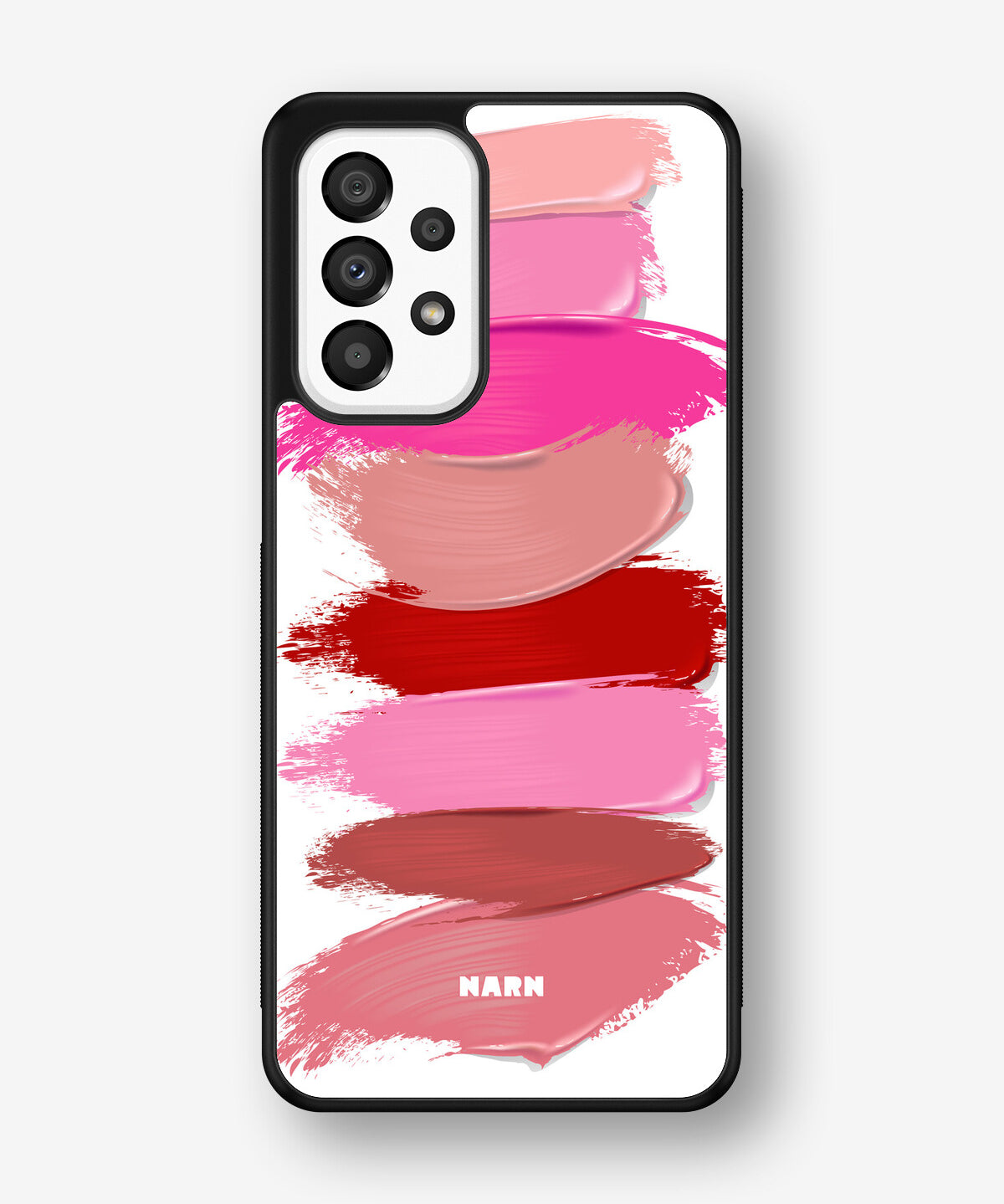 Samsung Galaxy A33 5G Hard Case – Lipstick Smears - View 1