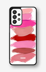 Samsung Galaxy A33 5G Hard Case – Lipstick Smears - View 1