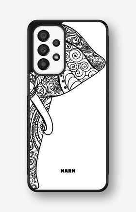 Samsung Galaxy A33 5G Hard Case – Mandala Elephant - View 1