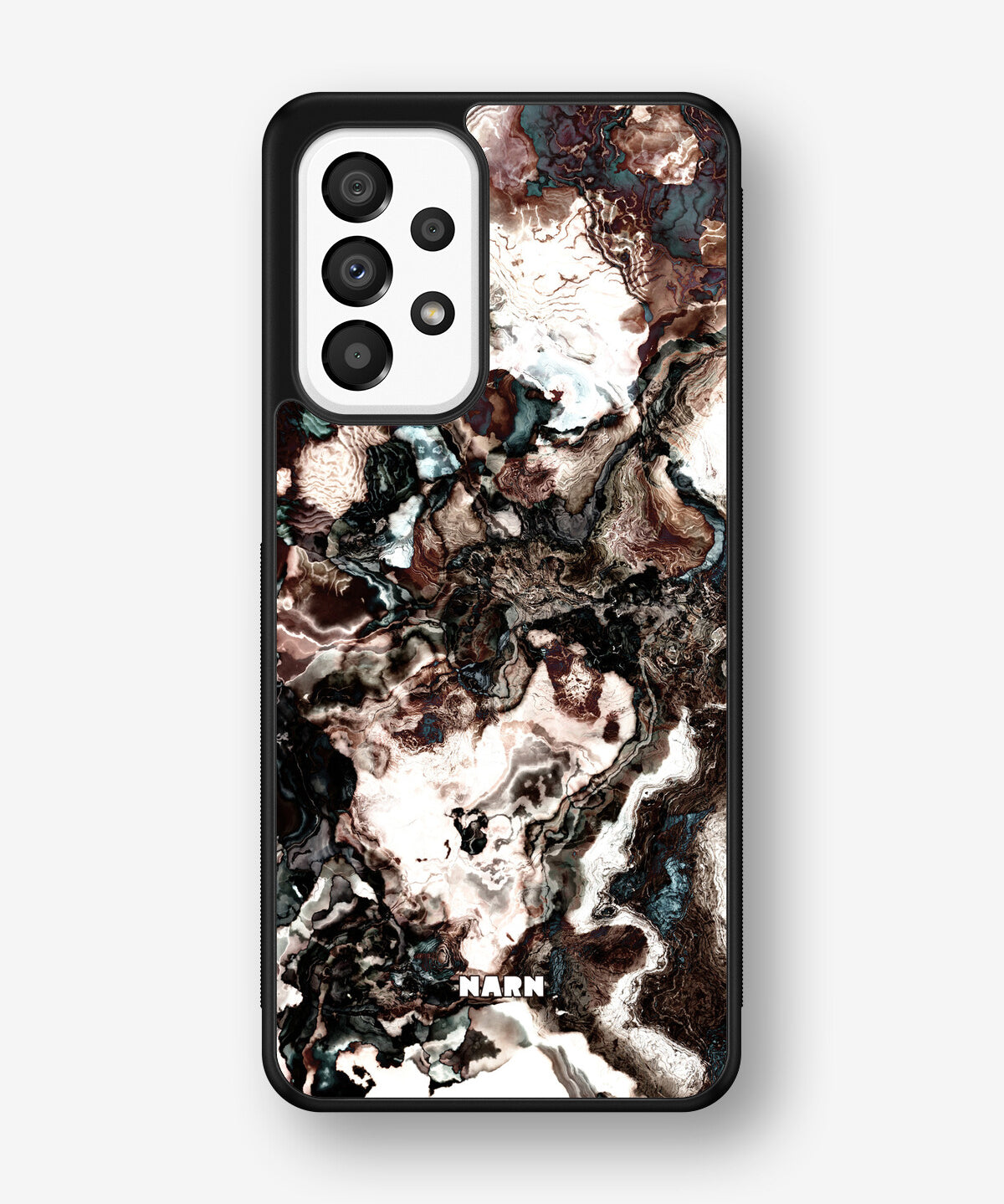 Samsung Galaxy A33 5G Hard Case – Marble Brown - View 1