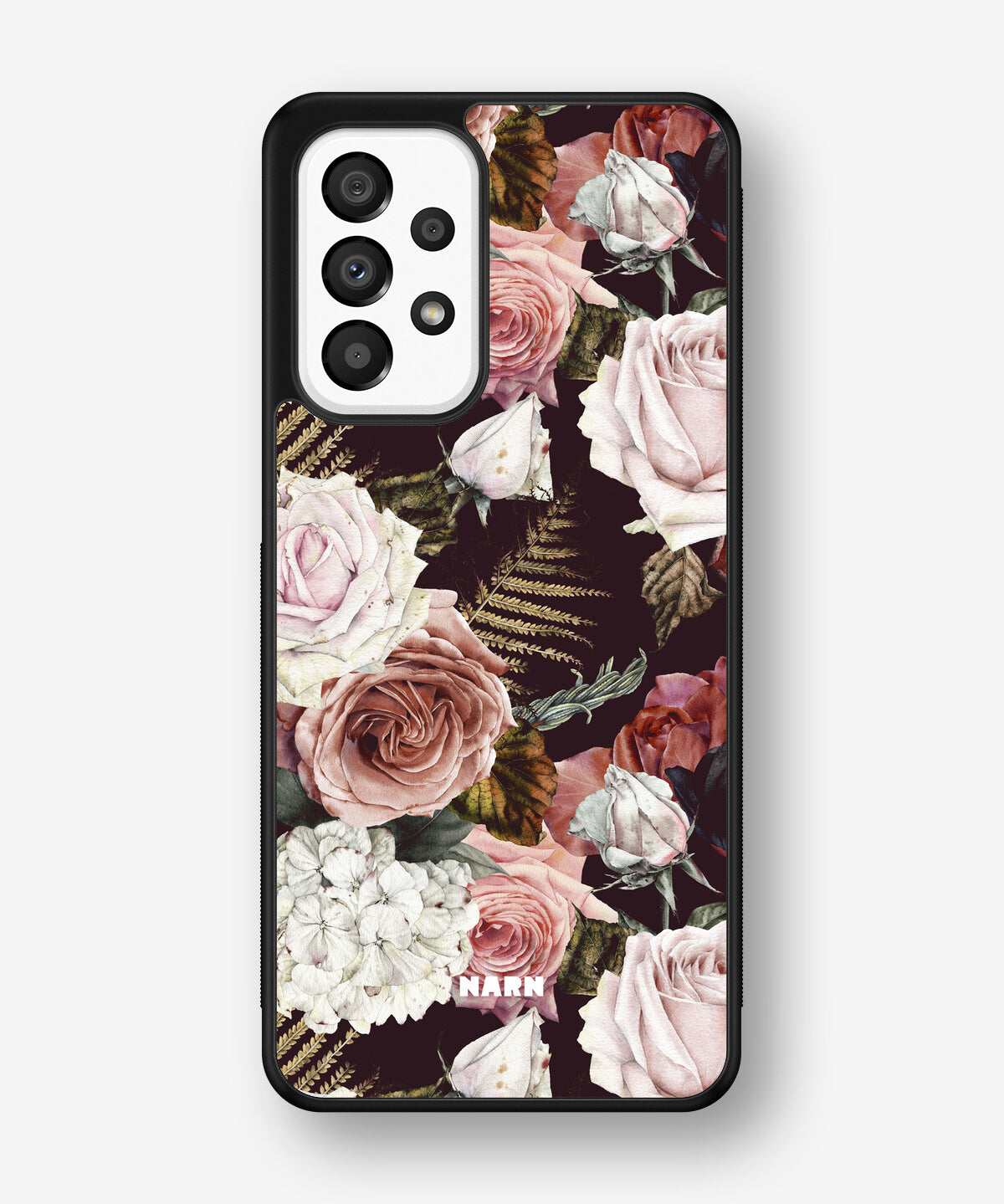 Samsung Galaxy A33 5G Hard Case – Midnight Roses - View 1