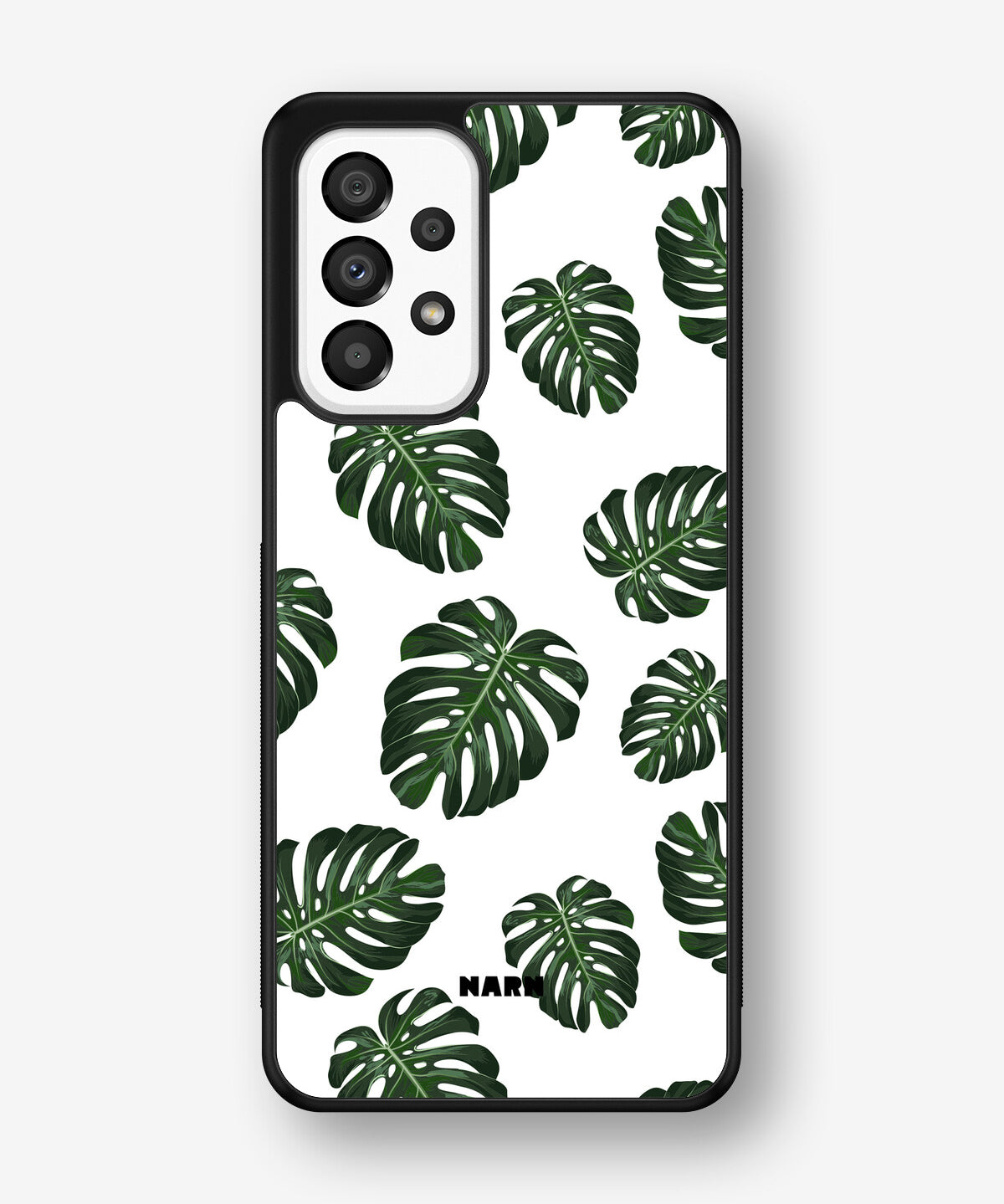 Samsung Galaxy A33 5G Hard Case – Monstera Pattern - View 1