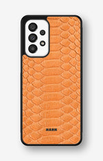 Samsung Galaxy A33 5G Hard Case – Orange Snake - View 1