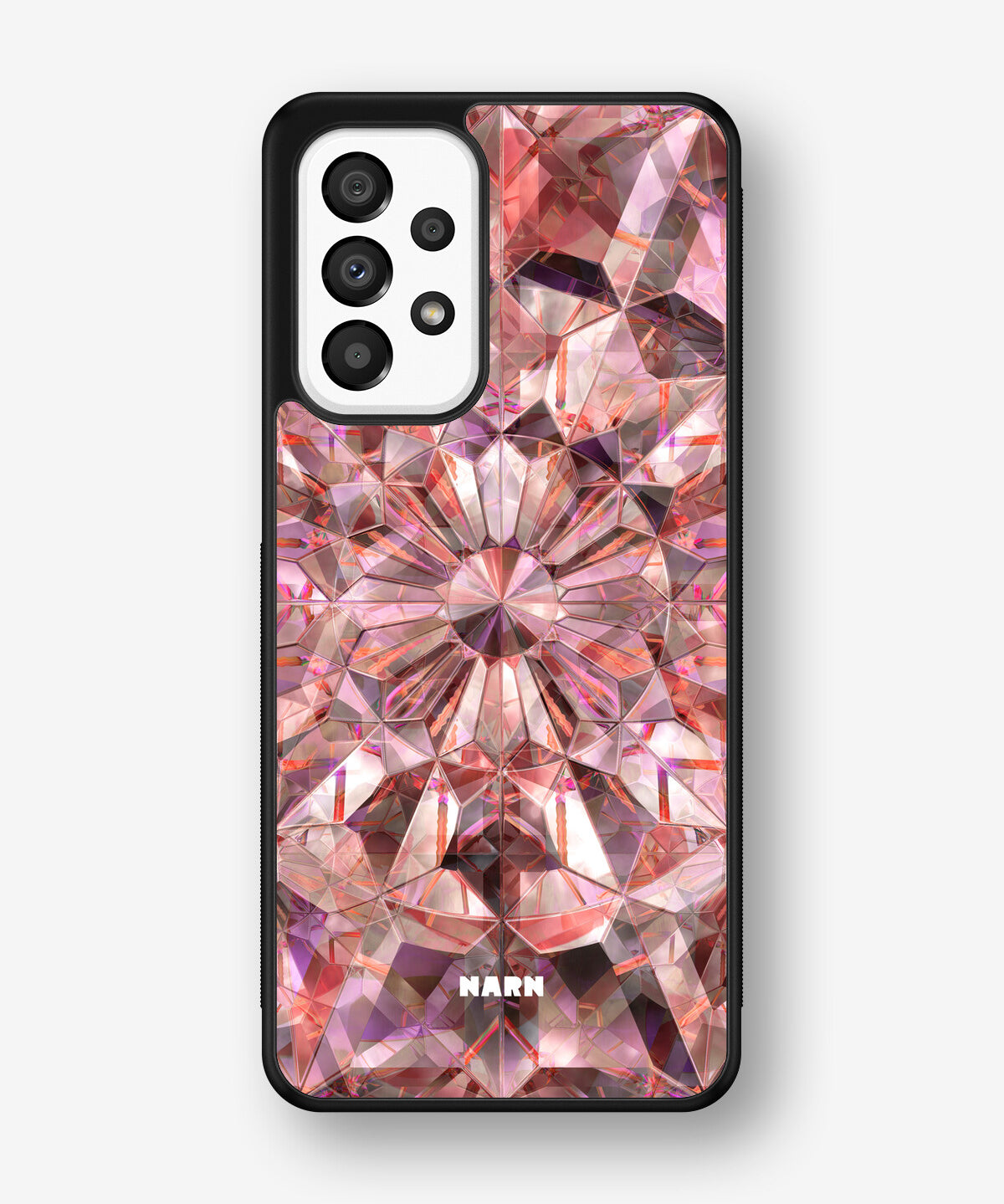 Samsung Galaxy A33 5G Hard Case – Pink Crystals - View 1