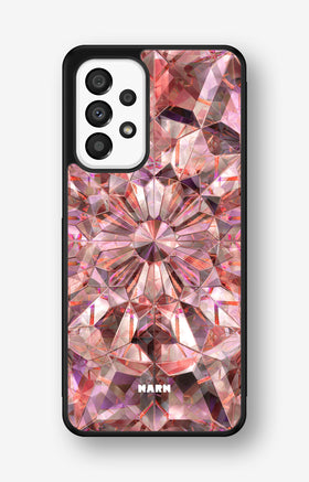 Samsung Galaxy A33 5G Hard Case – Pink Crystals - View 1