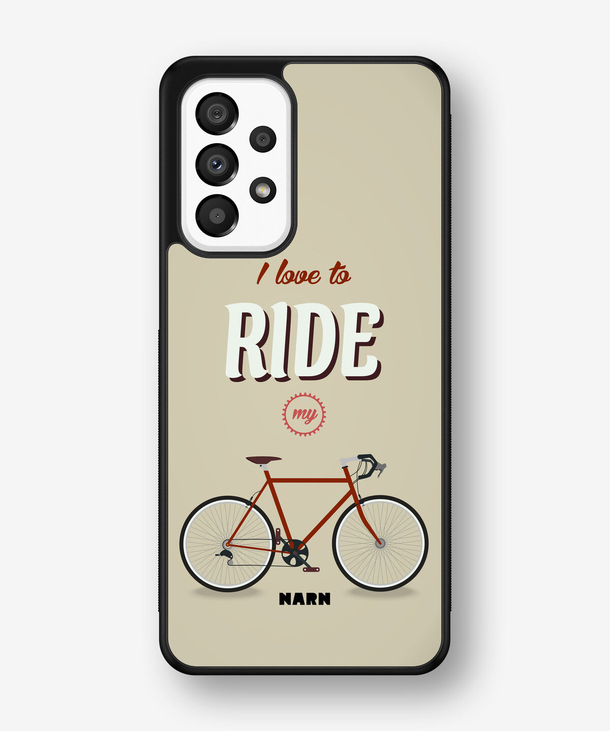 Samsung Galaxy A33 5G Hard Case – Ride My Bicycle - View 1