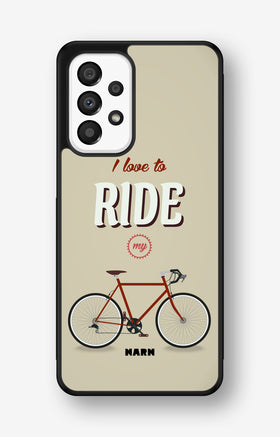 Samsung Galaxy A33 5G Hard Case – Ride My Bicycle - View 1