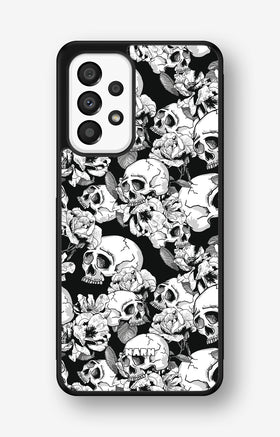 Samsung Galaxy A33 5G Hard Case – Skull Garden - View 1