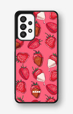 Samsung Galaxy A33 5G Hard Case – Strawberry Chocolate - View 1
