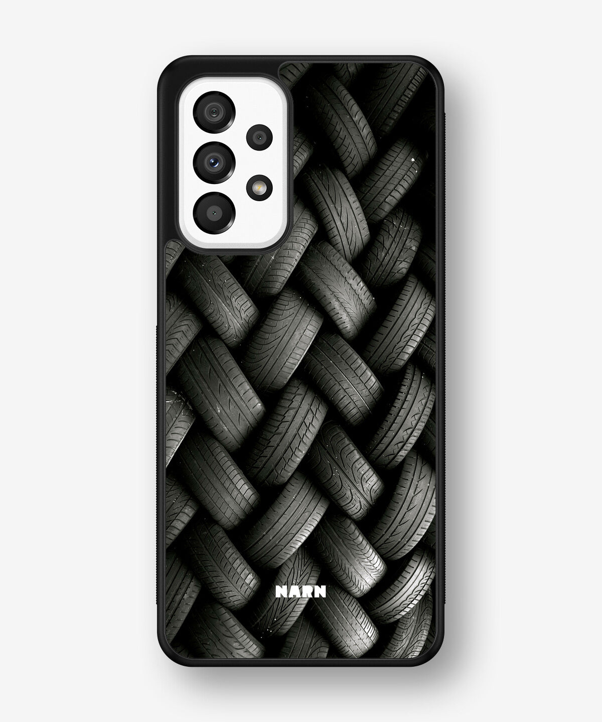 Samsung Galaxy A33 5G Hard Case – Tires Wall - View 1