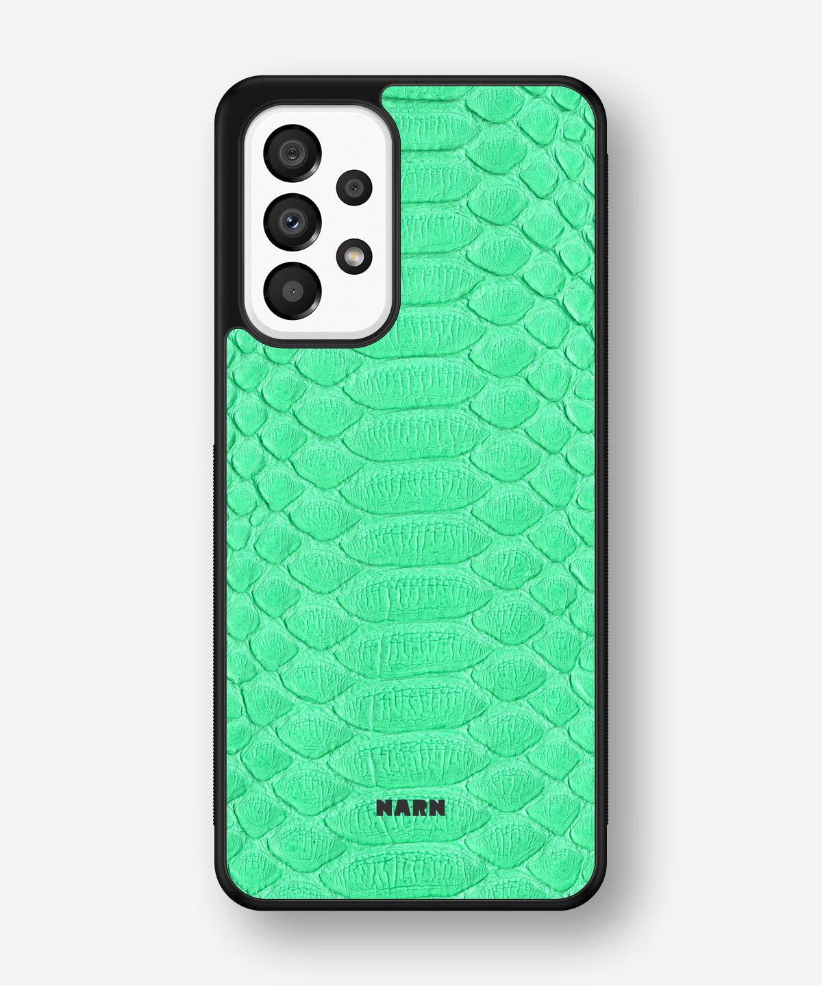 Samsung Galaxy A33 5G Hard Case – Turquoise Snake - View 1