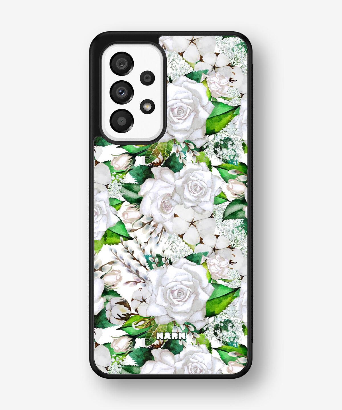Samsung Galaxy A33 5G Hard Case – White Bloom - View 1