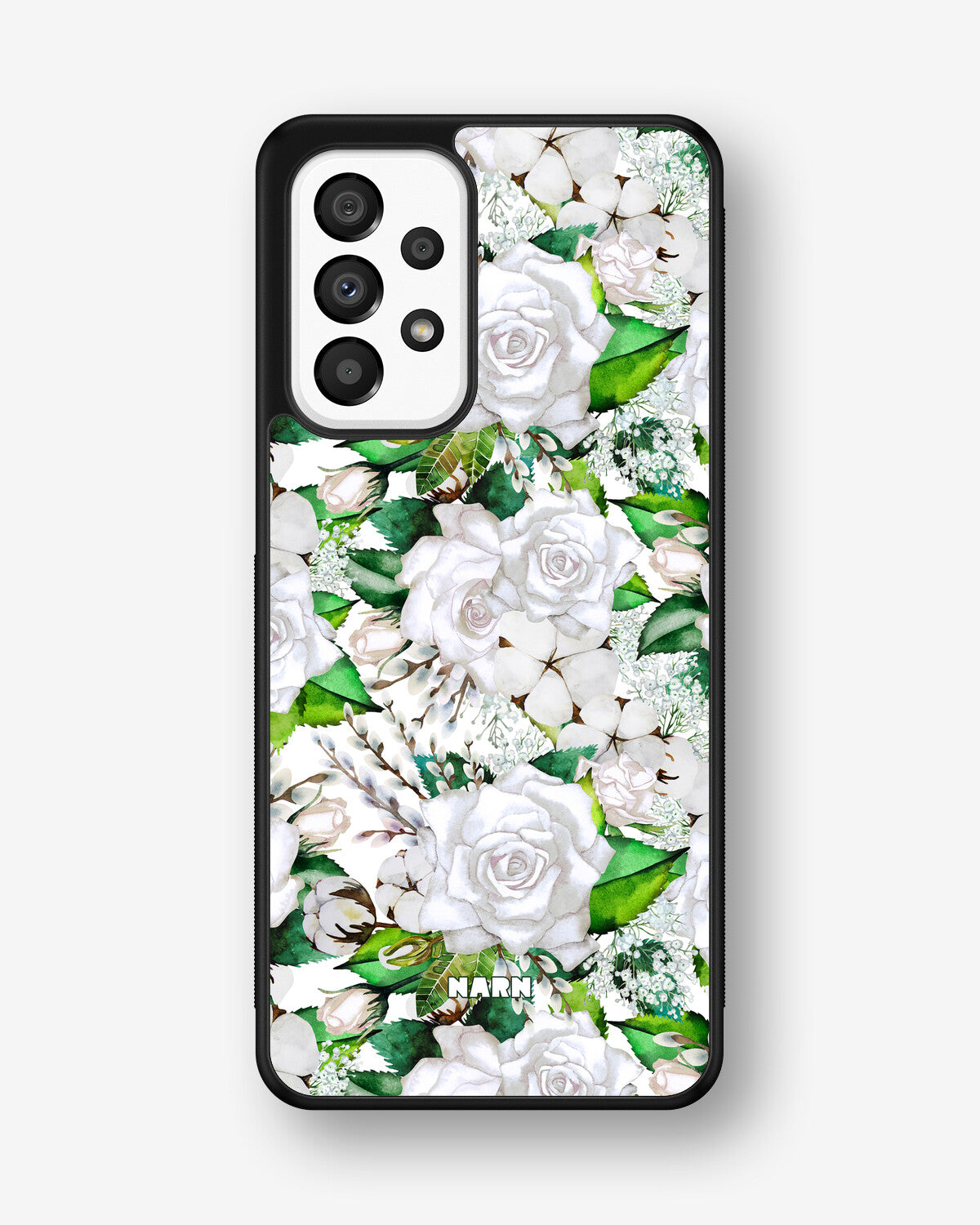 Samsung Galaxy A33 5G Hard Case – White Bloom - View 1