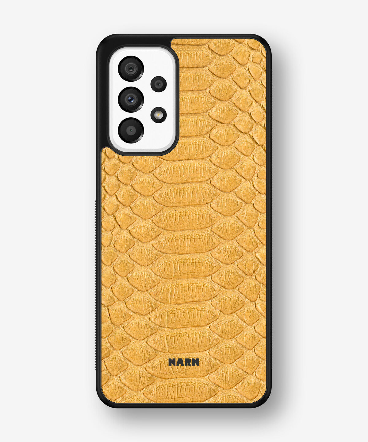 Samsung Galaxy A33 5G Hard Case – Yellow Snake - View 1