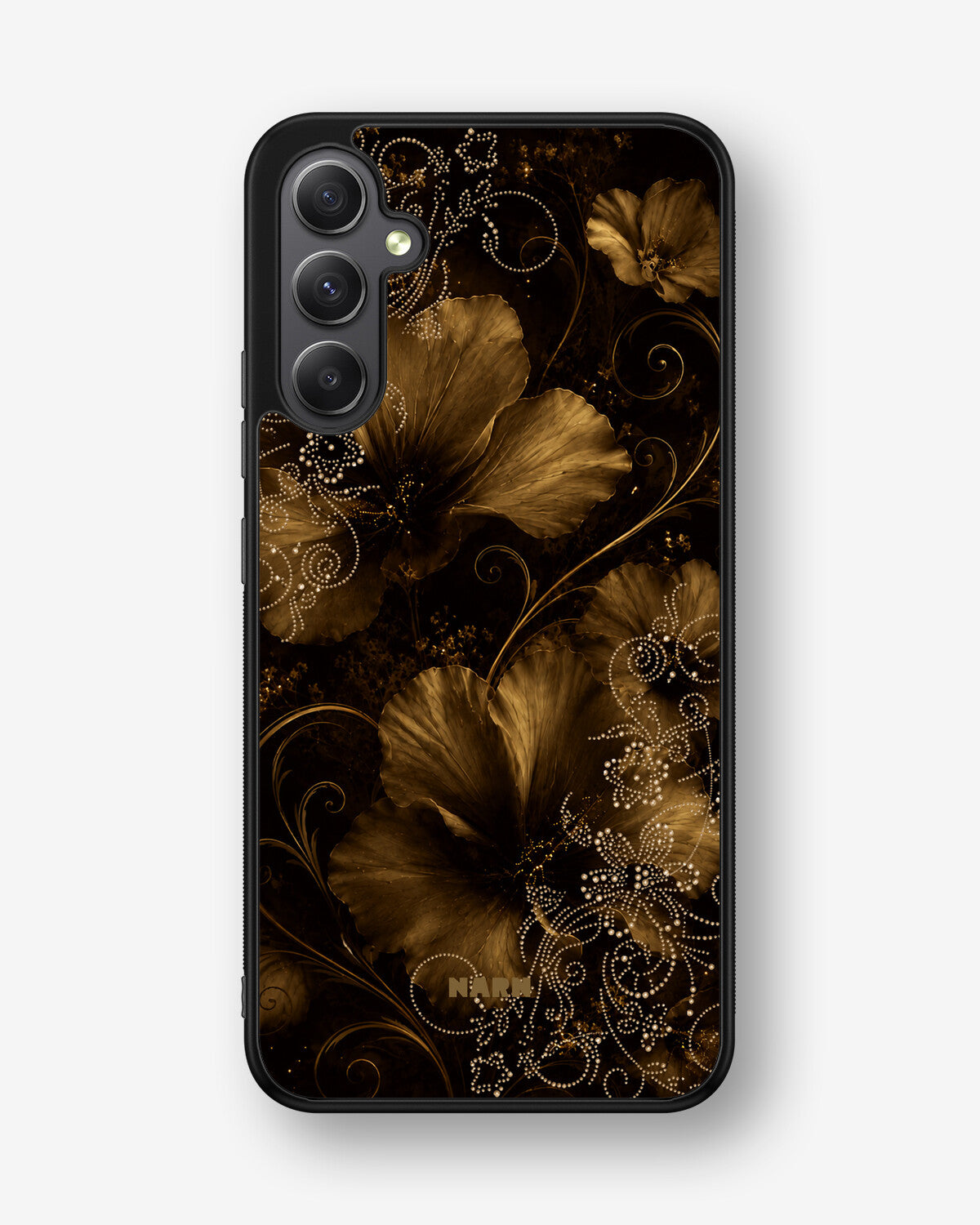 Samsung Galaxy A34 5G Hard Case – Bloom Noir - View 1