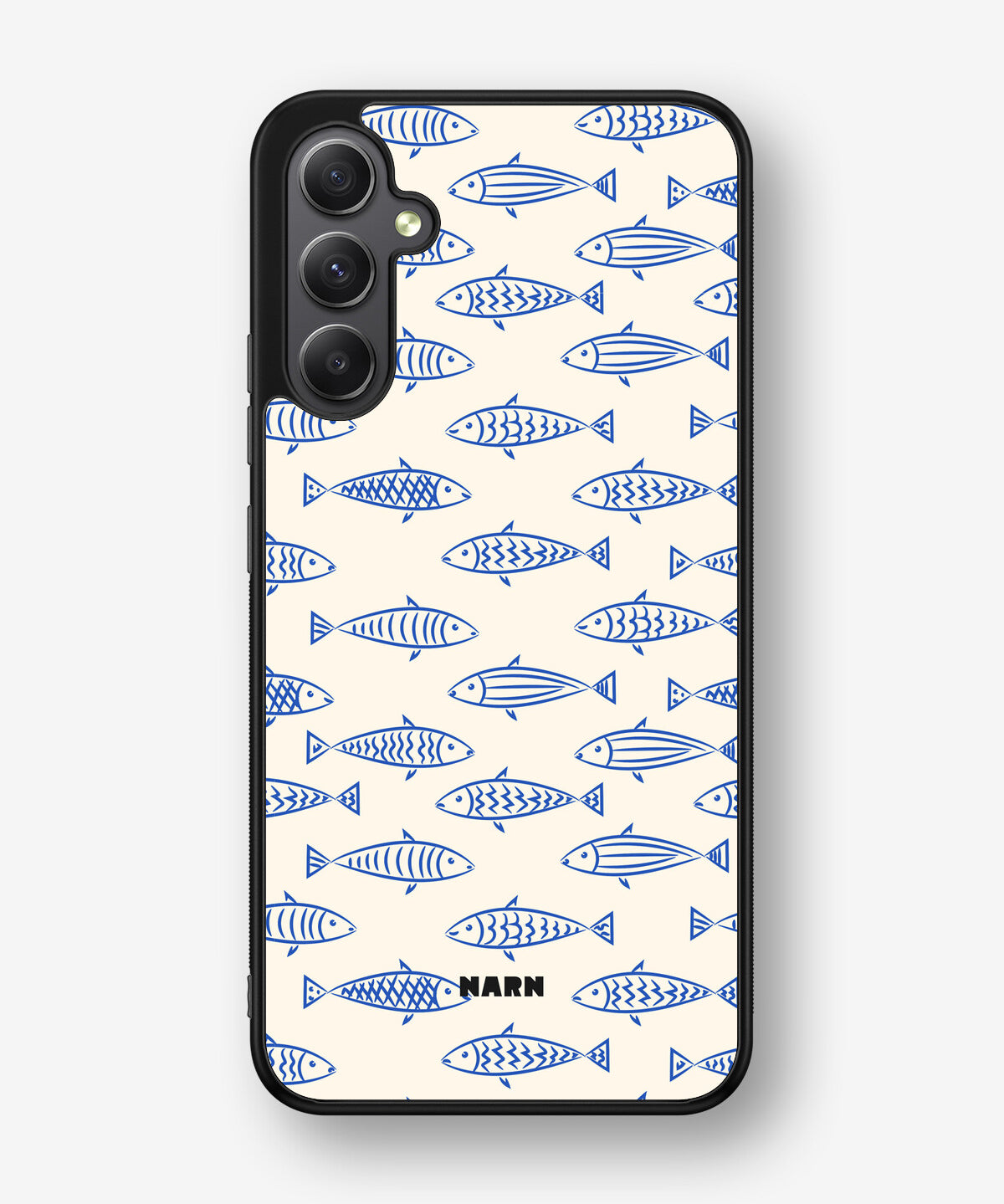 Samsung Galaxy A34 5G Hard Case – Blue Catch - View 1