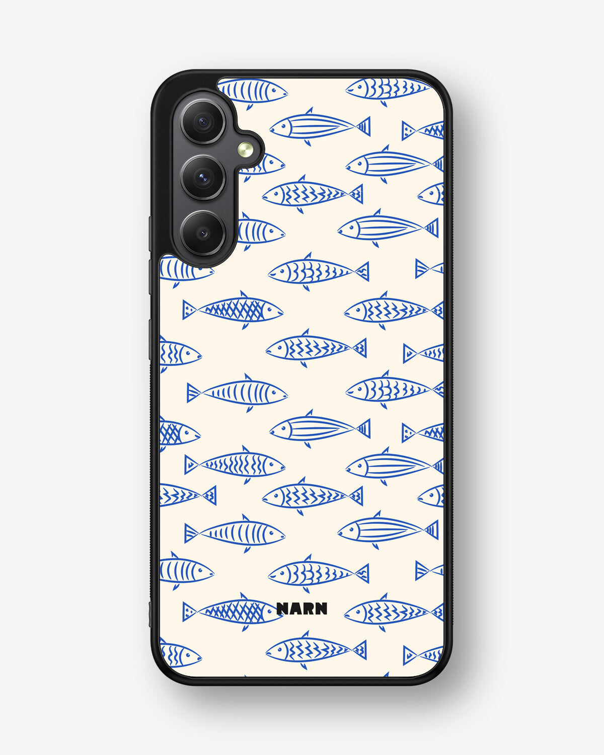 Samsung Galaxy A34 5G Hard Case – Blue Catch - View 1