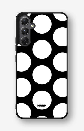 Samsung Galaxy A34 5G Hard Case – Bold Dots - View 1